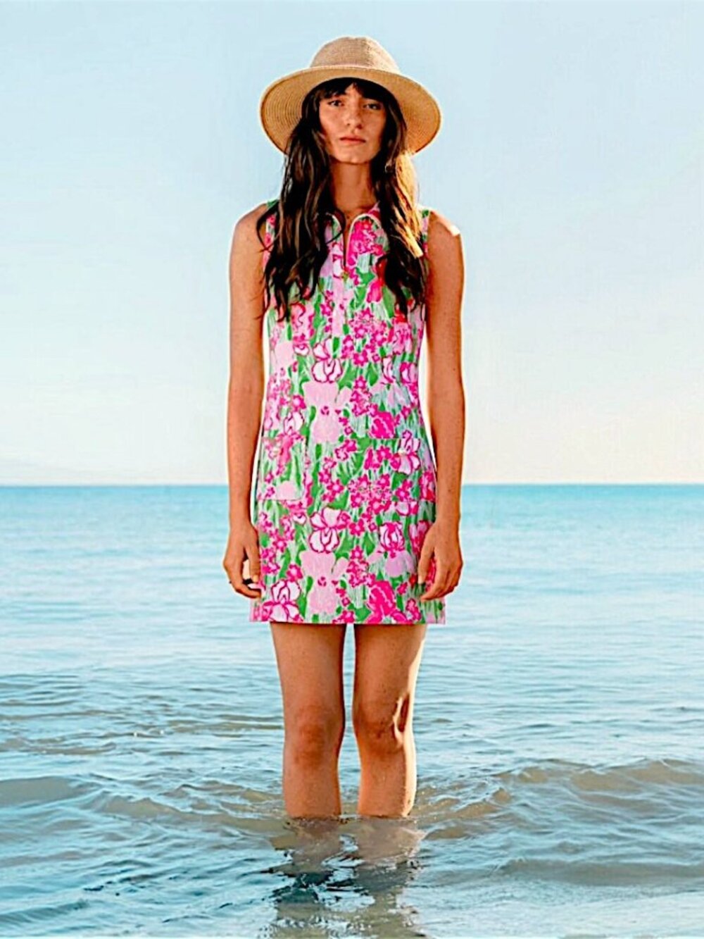 Lilly Pulitzer UPF 50+ Luxletic Kathy Pearl Dress Set NWT - Size 16